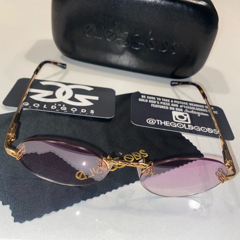 The Gold God Sunglasses